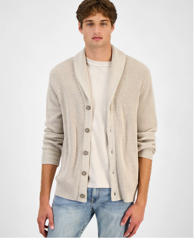 Men's Alvin Cardigan Sweater - Image 3