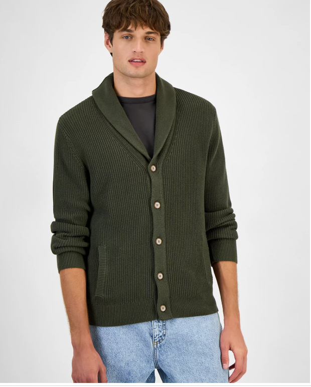 Men's Alvin Cardigan Sweater - Image 4
